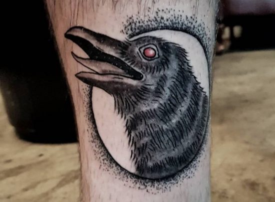 Korp-tatuering: Betydelse, design, historia och foton Djur Tatuering idéer och betydelser Korp-tatuering: Betydelse, design, historia och foton