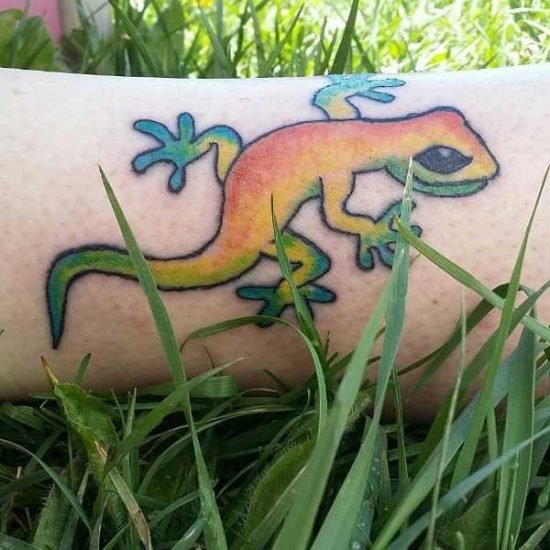 Ödla tatuering: Betydelse, design, historia och foton Djur Tatuering idéer och betydelser Ödla tatuering: Betydelse, design, historia och foton