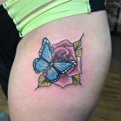Tatueringar på låren: 160+ tatuerings-idéer